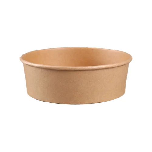 Salad Bowl 500ml S · Round Kraft Salad Bowls (lids) · product image